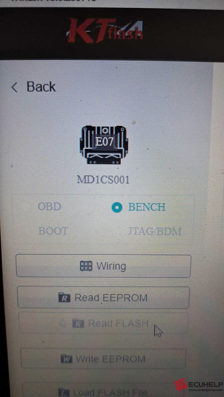 KT200II & KT200 Plus read write BMW 318D 2020 MD1CS001 on Bench-01