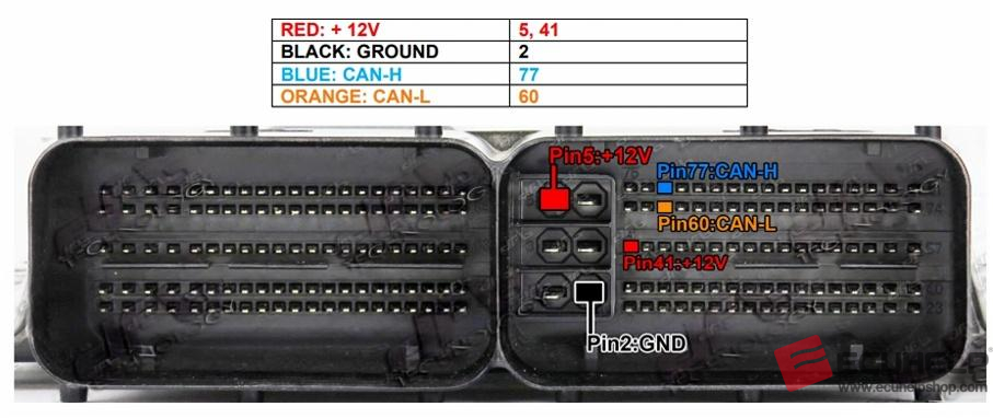 KT200 V2 Read Write Hyundai MB275700-57XX RENESAS SH72546 on Bench-04