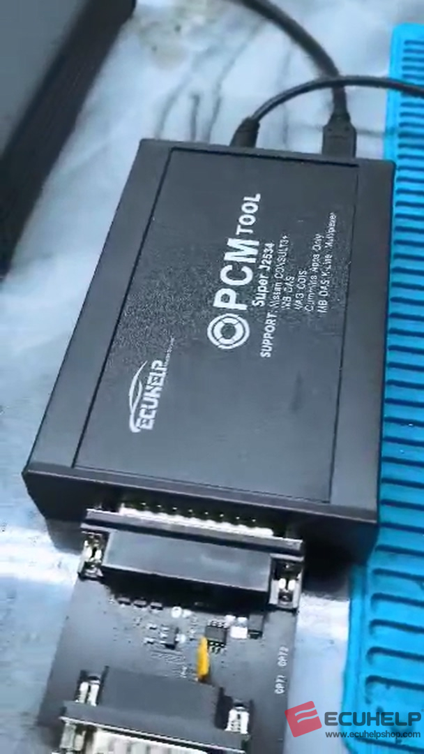 KTFLASH Delco E39 Read/Write on Bench with DTC OFF-02