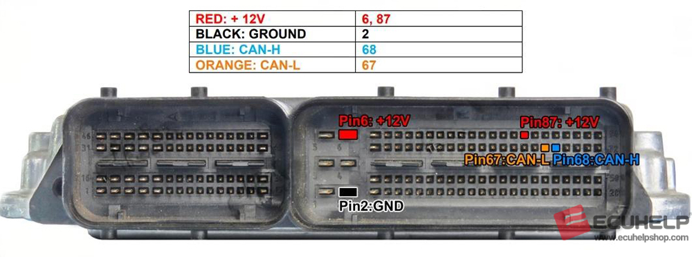 KT200II Read Write SKODA MG1CS011 SPC5777 2007 on Bench-02