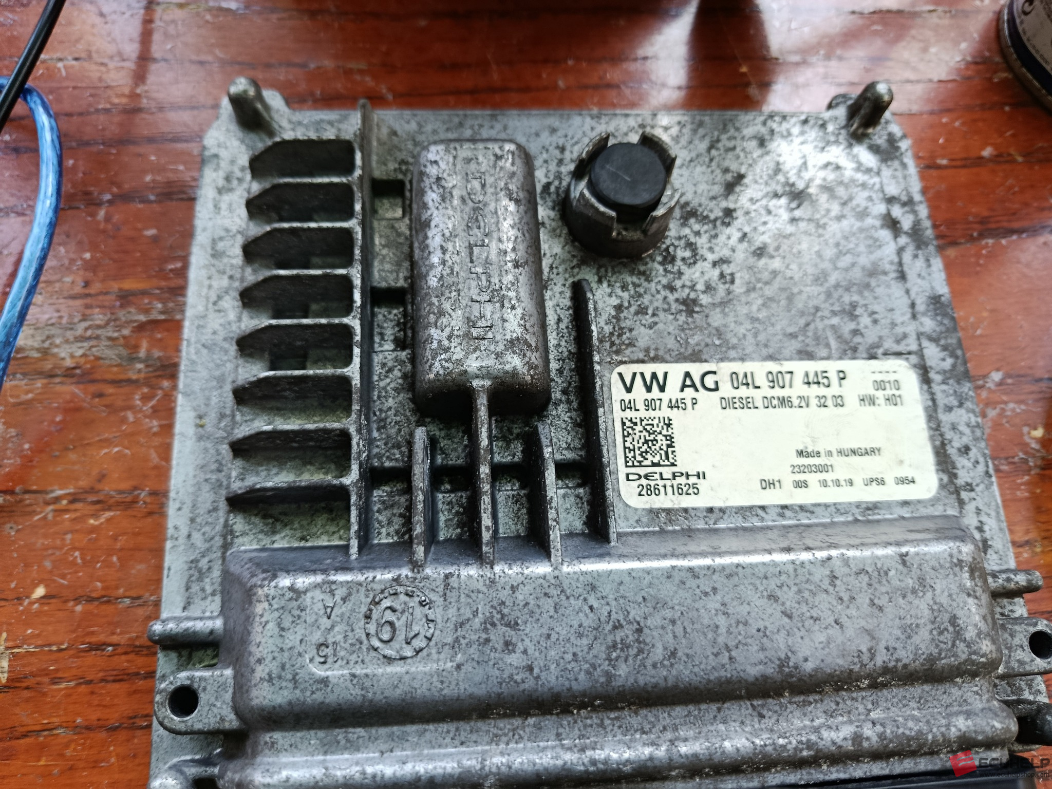 VW Delphi DCM6.2V Bench Read/Write with KTflash-01
