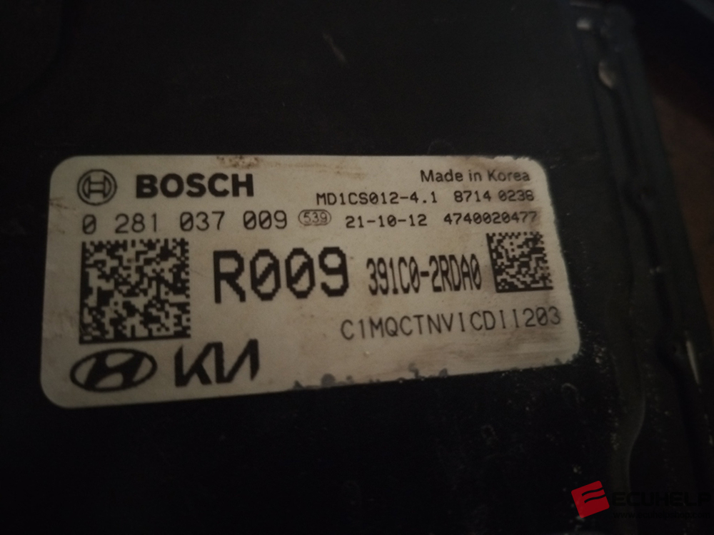 KT200II Read / Write KIA SORENTO 2022 MD1CS012 bench mode-01