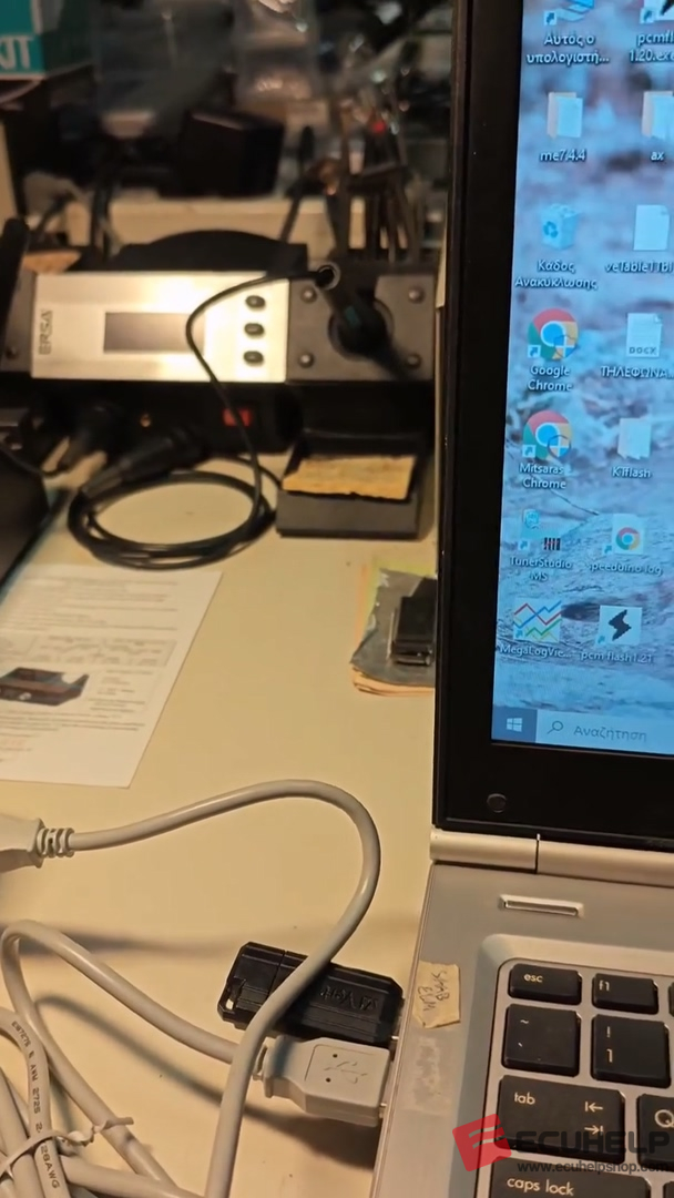 KT200 Plus and PCM read / write edc17c59 on bench-03