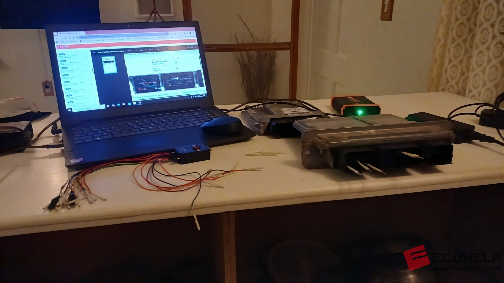 KT200II Read/Write Ford EDC17CP65 on Bench-04