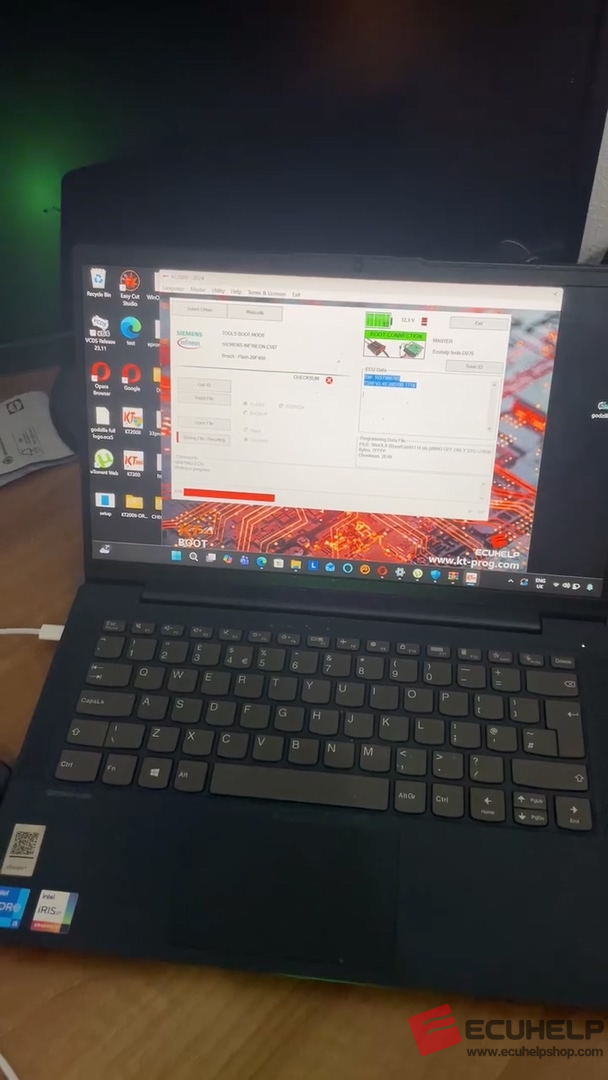 KT200II Read and Write EDC15c7 Boot mode-05