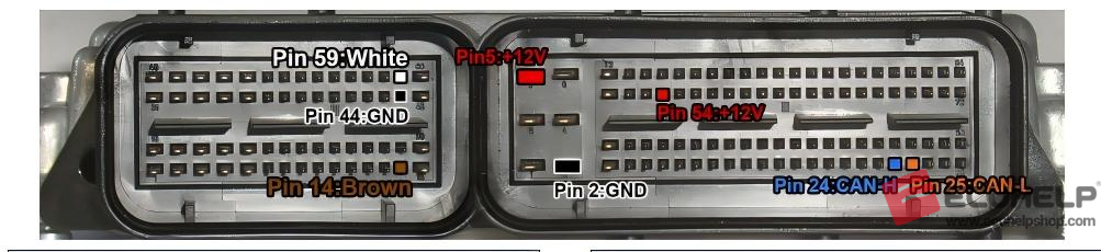 ECUHELP KT200II Read Write Jeep Edc17c49 on Bench-02