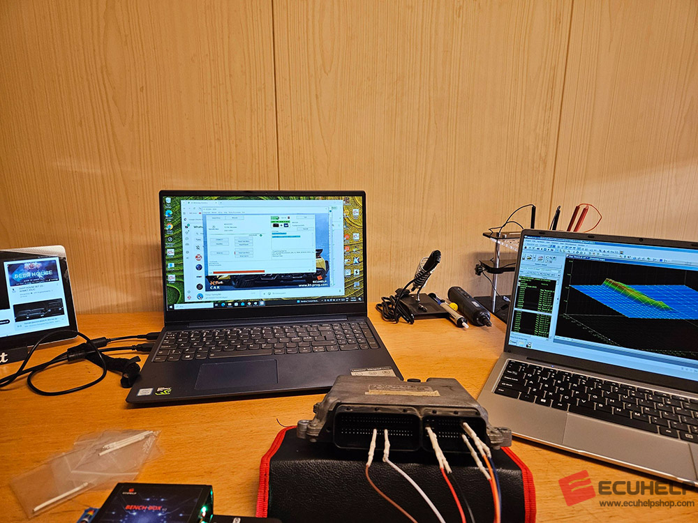 KT200II Read and Write Mercedes GLC 2.2CDi 170hp EDC17CP57 on Bench-03