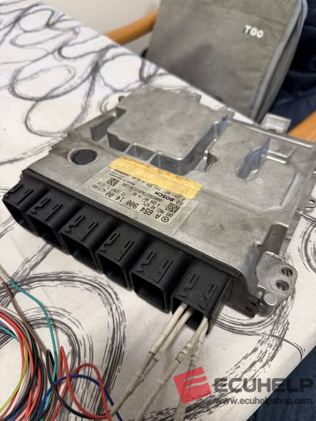 ECUHELP KT200II Read Write Mercedes md1cp001 on Bench-02