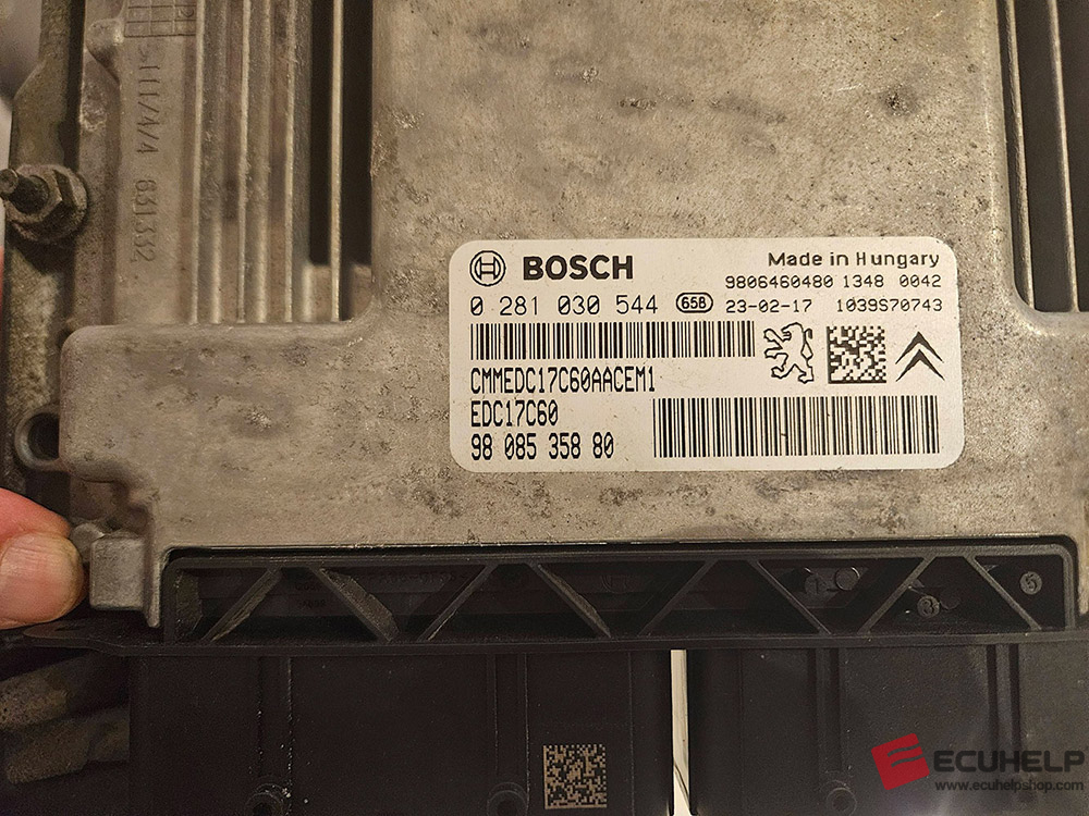 ECUHELP KT200 Plus Read Write Peugeot 2018 EDC17C60-01