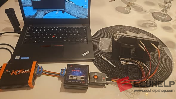 ECUHELP KT200II Bench Read/Write VW Golf 7.5 MG1CS011 (SPC5777)-03