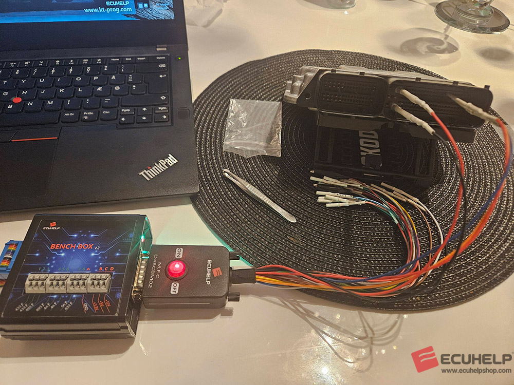ECUHELP KT200II Bench Read/Write VW Golf 7.5 MG1CS011 (SPC5777)-04