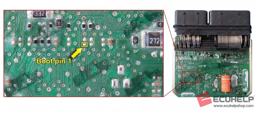 ECUHELP KT200II Read and Write PSA dcm7.1B boot mode-10