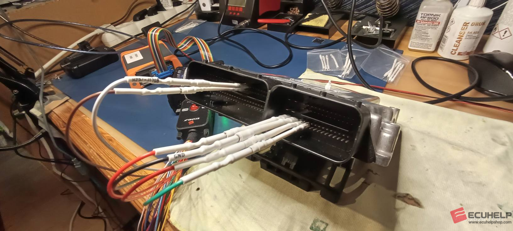 ECUHELP KT200II 2026 Read and Write BMW edc16cp35 on bench-04