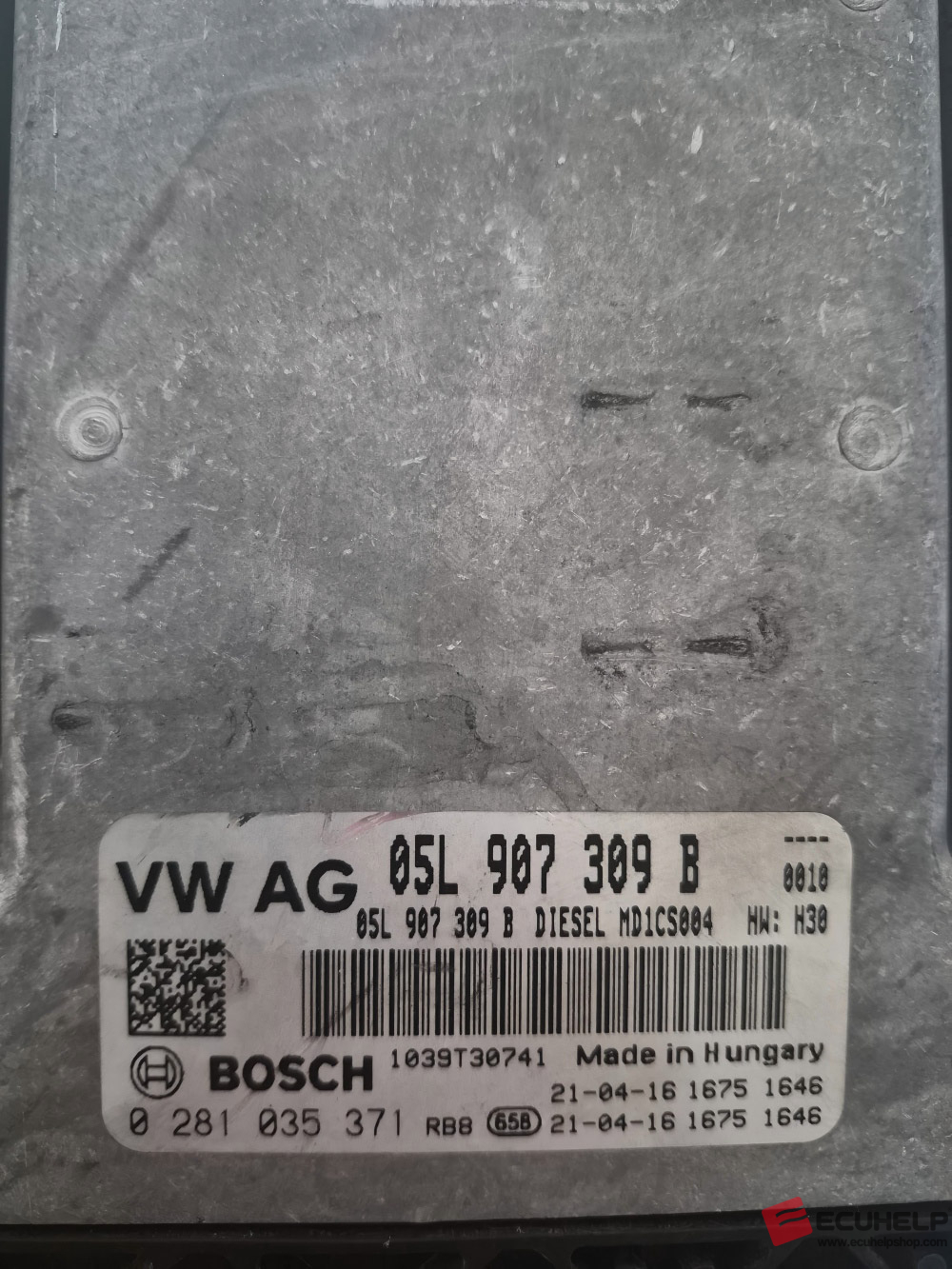 ECUHELP KT200II Read Write Audi MD1CS004 on Bench-02