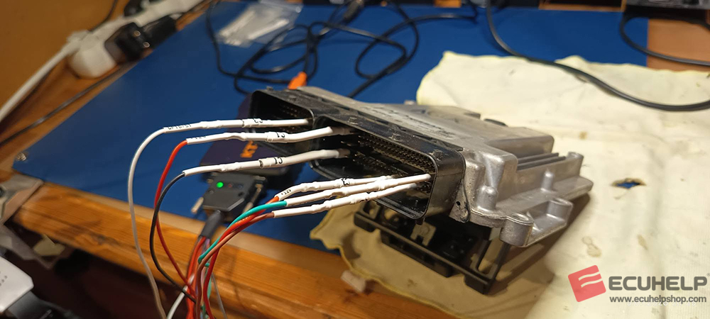 ECUHELP KT 200 Plus Clone Nissan edc16cp42 on Bench-03