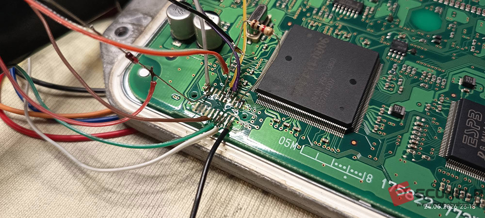 ECUHELP KT200II Read and Write Lexus Denso 76F0038GD JTAG mode-04