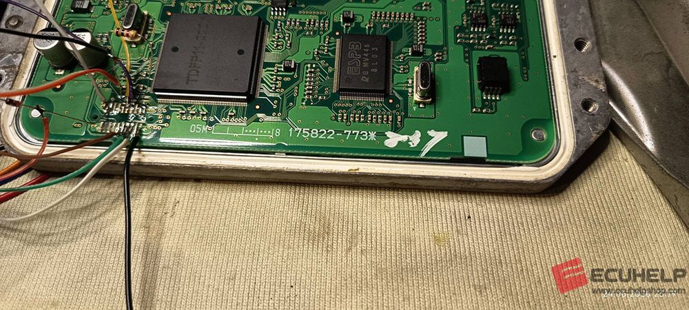 ECUHELP KT200II Read and Write Lexus Denso 76F0038GD JTAG mode-06