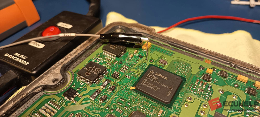ECUHELP KT200II 2026 Read/Write VW edc17cp14 Boot Mode-03
