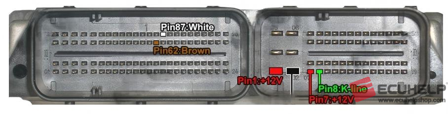ECUHELP KT200II Read and Write BMW edc16c35 on Bench-03