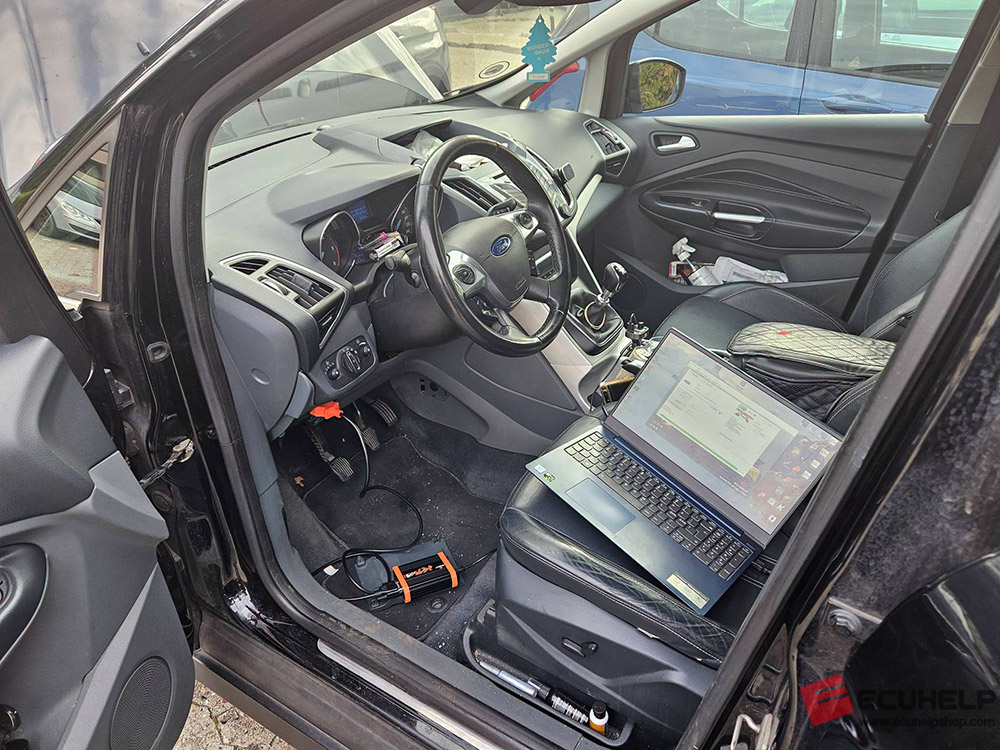 ECUHELP KT200II Read Write Ford C-Max 2011 1.6 115hp SID807 via OBD-01