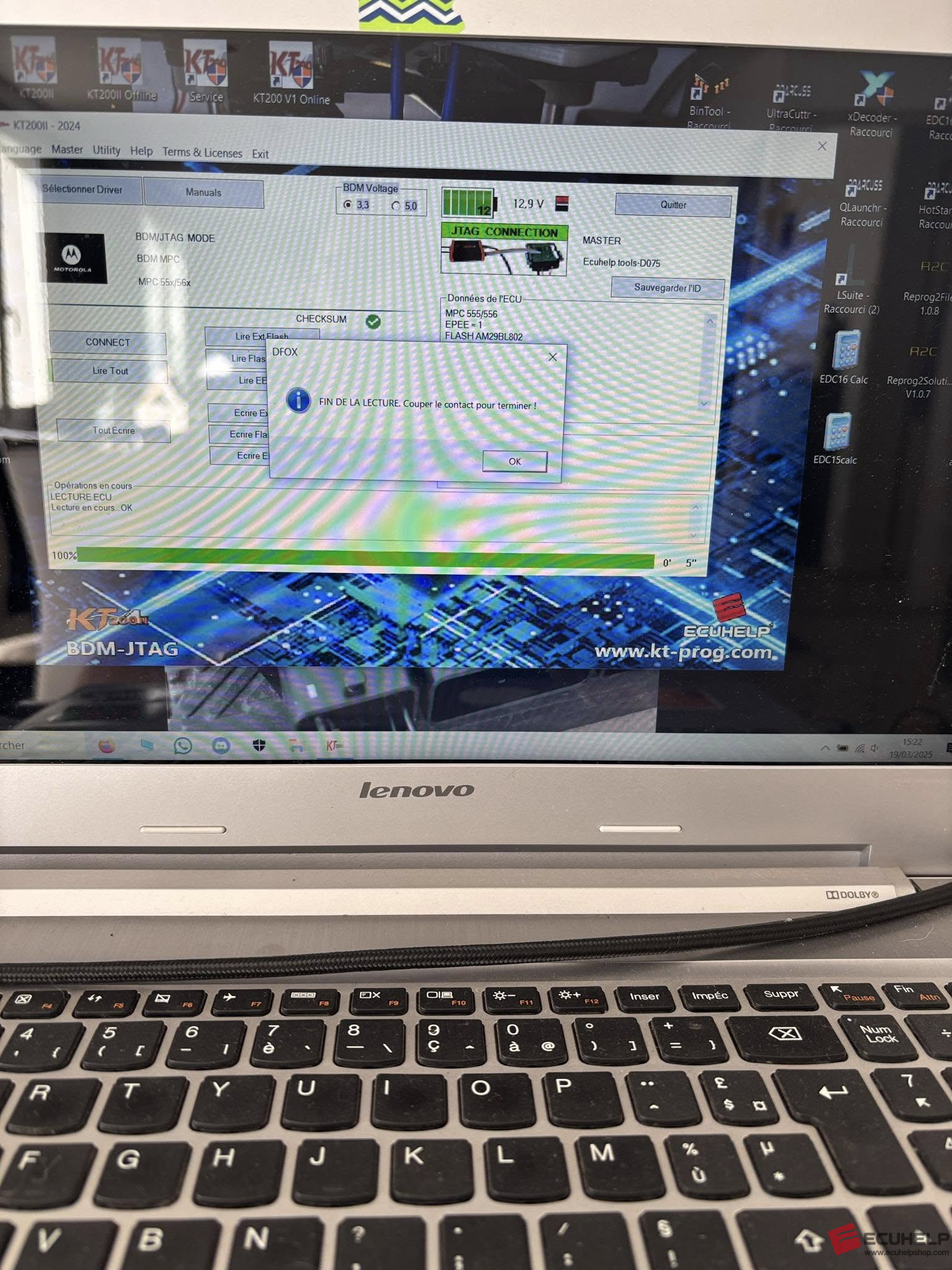 Ecuhelp Kt200ii Read And Write Sid803 Psa Bdm Mode